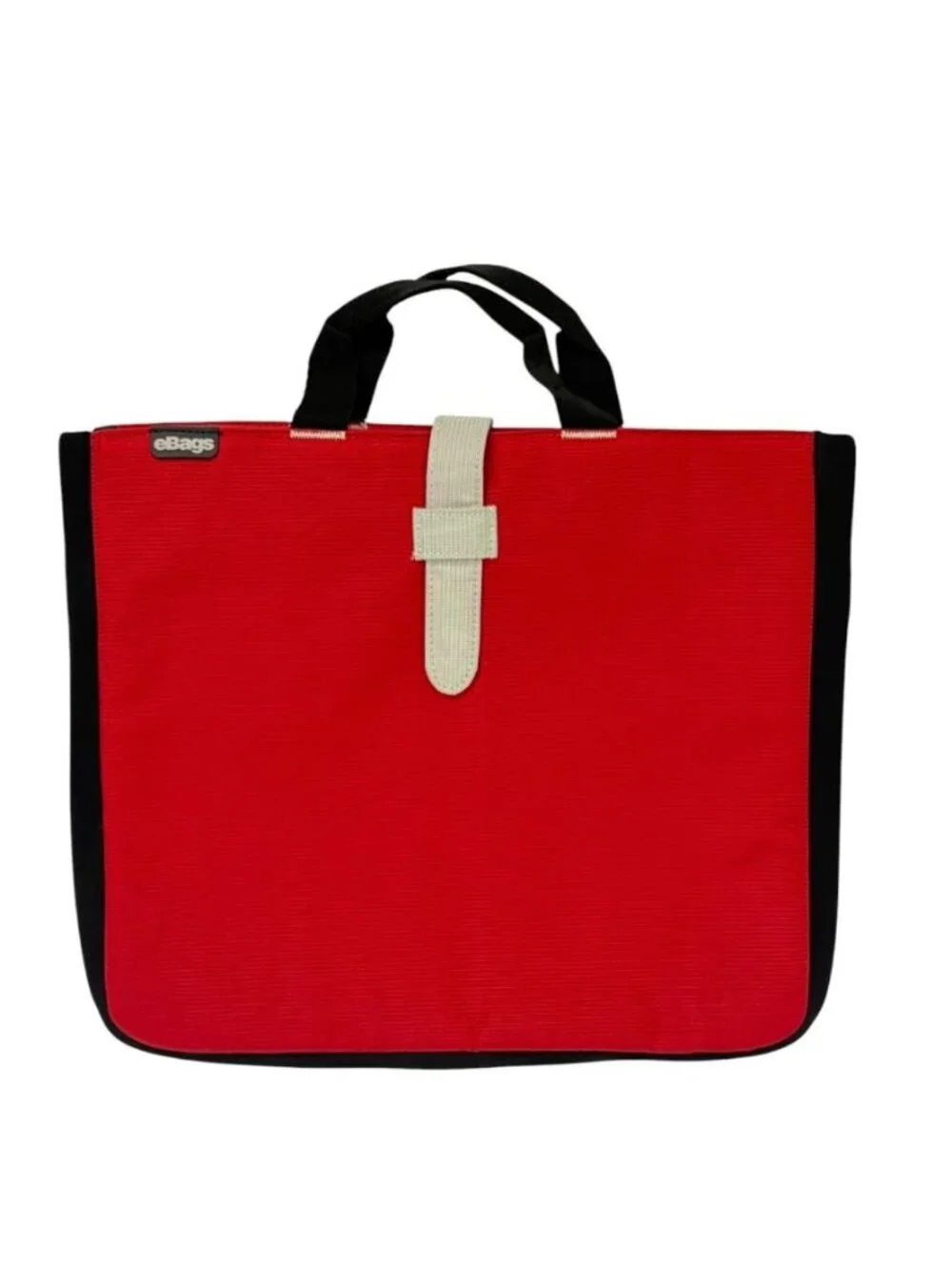 eBags Laptop Sleeve Tote EB2115-10 Double Handles Padded Red Travel Organizer